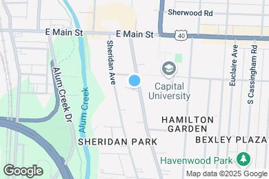 Map image of the property - 681 College Avenue