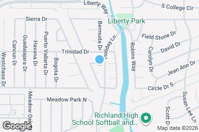 Map image of the property - 5668 Jamaica Cir