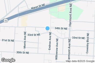Map image of the property - 3035 33rd St NE
