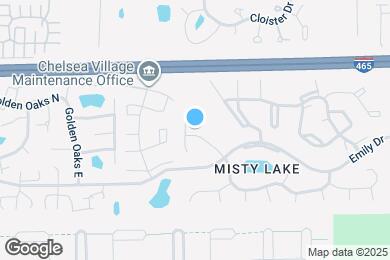 Map image of the property - 1880 Misty Lake Dr