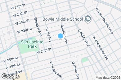 Map image of the property - 909 W 21st St