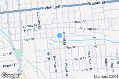 Map image of the property - 408 S 6th St