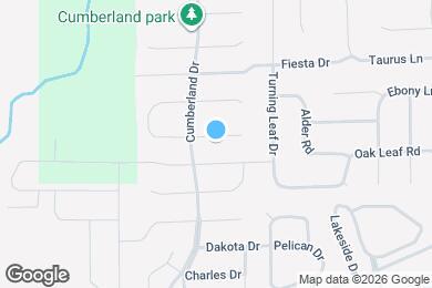 Map image of the property - 1263 Brookdale Ct