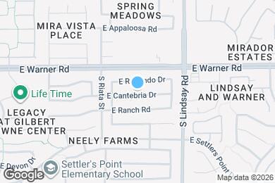 Map image of the property - 668 E Cantebria Dr