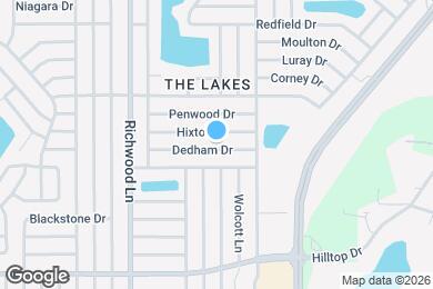 Map image of the property - 8207 Dedham Dr