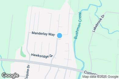 Map image of the property - 3338 Meadowhill Dr