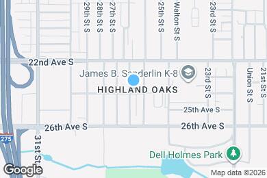 Map image of the property - 2334 Auburn St S