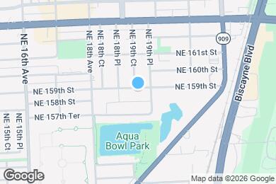 Map image of the property - 1960 NE 159th St