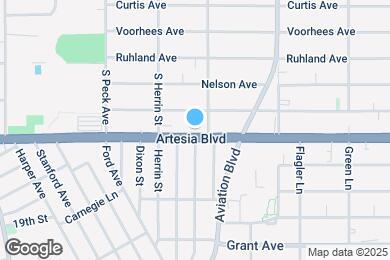 Map image of the property - 1643 Artesia Blvd