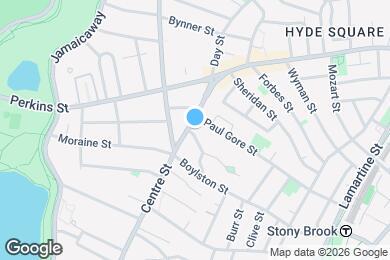 Map image of the property - 424 Centre St