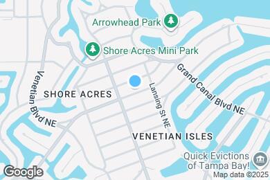 Map image of the property - 1847 Shore Acres Blvd NE