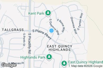 Map image of the property - 3875 S Quemoy Ct
