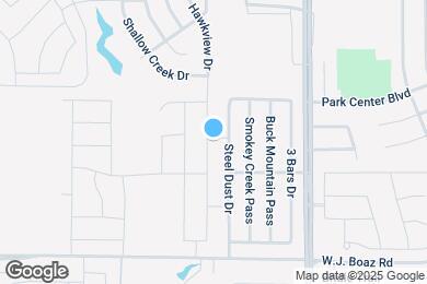 Map image of the property - 8356 Hawkview Dr