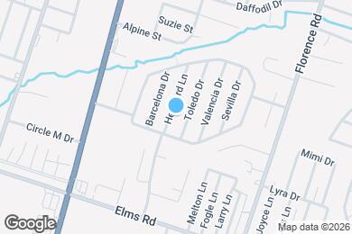 Map image of the property - 3400 Hereford LN