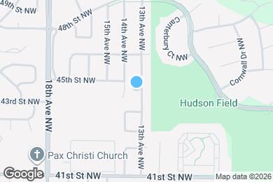 Map image of the property - 4429 13th Ave NW