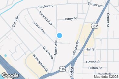 Map image of the property - 833 North Ave