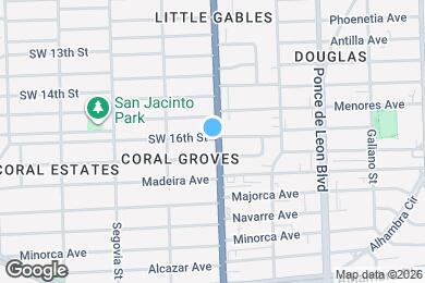 Map image of the property - 1600 S Le Jeune Rd