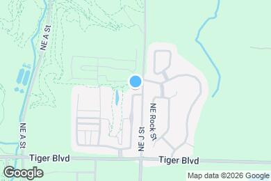 Map image of the property - 1521 NE Dysart Woods Ln