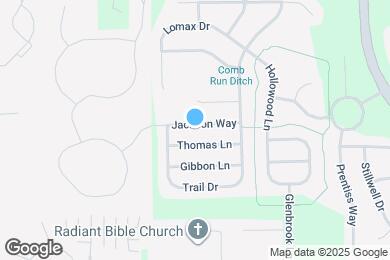 Map image of the property - 9701 Jackson Way