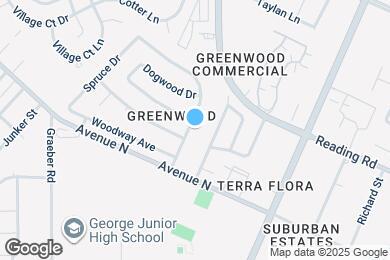 Map image of the property - 2013 Greenwood Dr