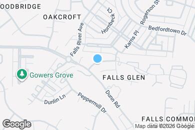 Map image of the property - 1820 Falls Landing Dr