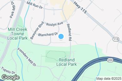 Map image of the property - 17 Beauvoir Ct