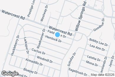 Map image of the property - 2403 Hemlock Dr