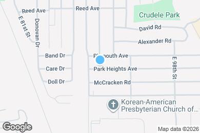 Map image of the property - 8827 Park Heights Ave