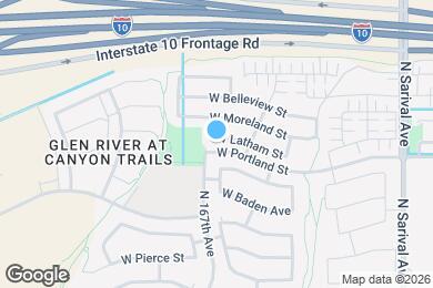 Map image of the property - 16661 W Latham St