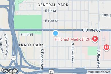 Map image of the property - 1122 S Quincy Ave