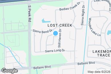 Map image of the property - 7327 Boerne Creek Dr