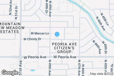 Map image of the property - 4818 W Christy Dr