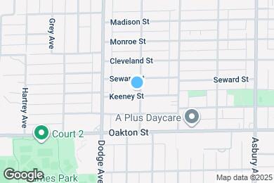 Map image of the property - 600 Dewey Ave