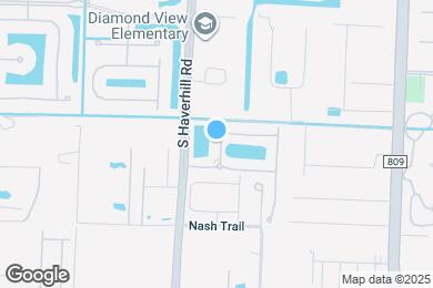 Map image of the property - 4205 Bamboo Palm Ct