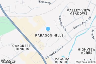 Map image of the property - 3825 Sam Boney Dr
