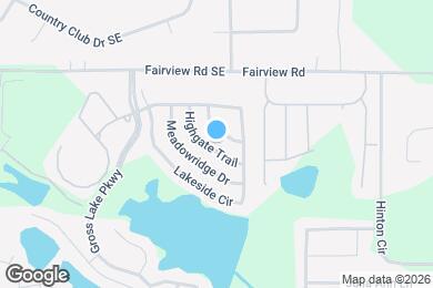 Map image of the property - 185 Highgate Trail