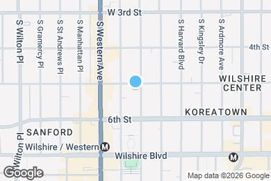 Map image of the property - Serrano Tower Apartments