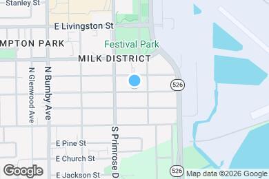 Map image of the property - 2907 E Washington St
