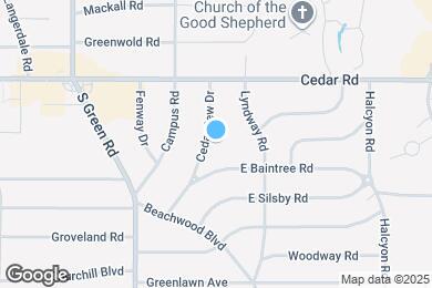 Map image of the property - 2171 Cedarview Dr