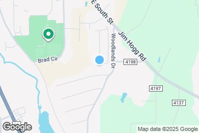 Map image of the property - 1141 Woodlands Park Dr