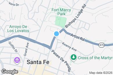 Map image of the property - 403 Bishops Lodge Rd