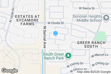 Map image of the property - 16224 W Mescal St