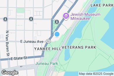 Map image of the property - 1228 E Juneau Ave