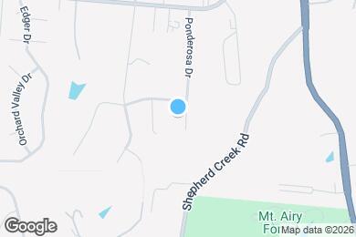 Map image of the property - 5215 Ponderosa Dr