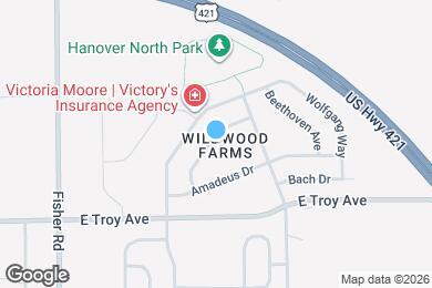 Map image of the property - 2875 Ludwig Dr