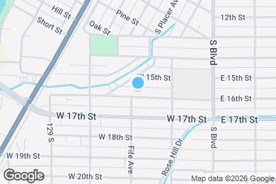 Map image of the property - 280 W 16th St