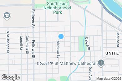 Map image of the property - 711 Haney Ave