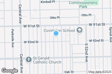 Map image of the property - 9133 S 54th Ave