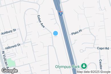 Map image of the property - 1565 Eolus Ave