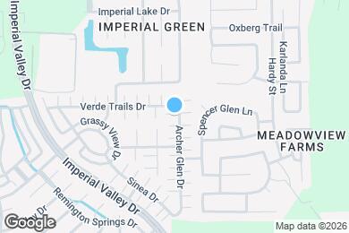 Map image of the property - 19439 Archer Glen Dr